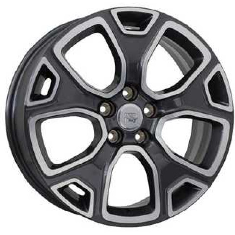 WSP Italy Chrysler (W3804) Detroit W7 R18 PCD5x110 ET40 DIA65.1 anthracite polished